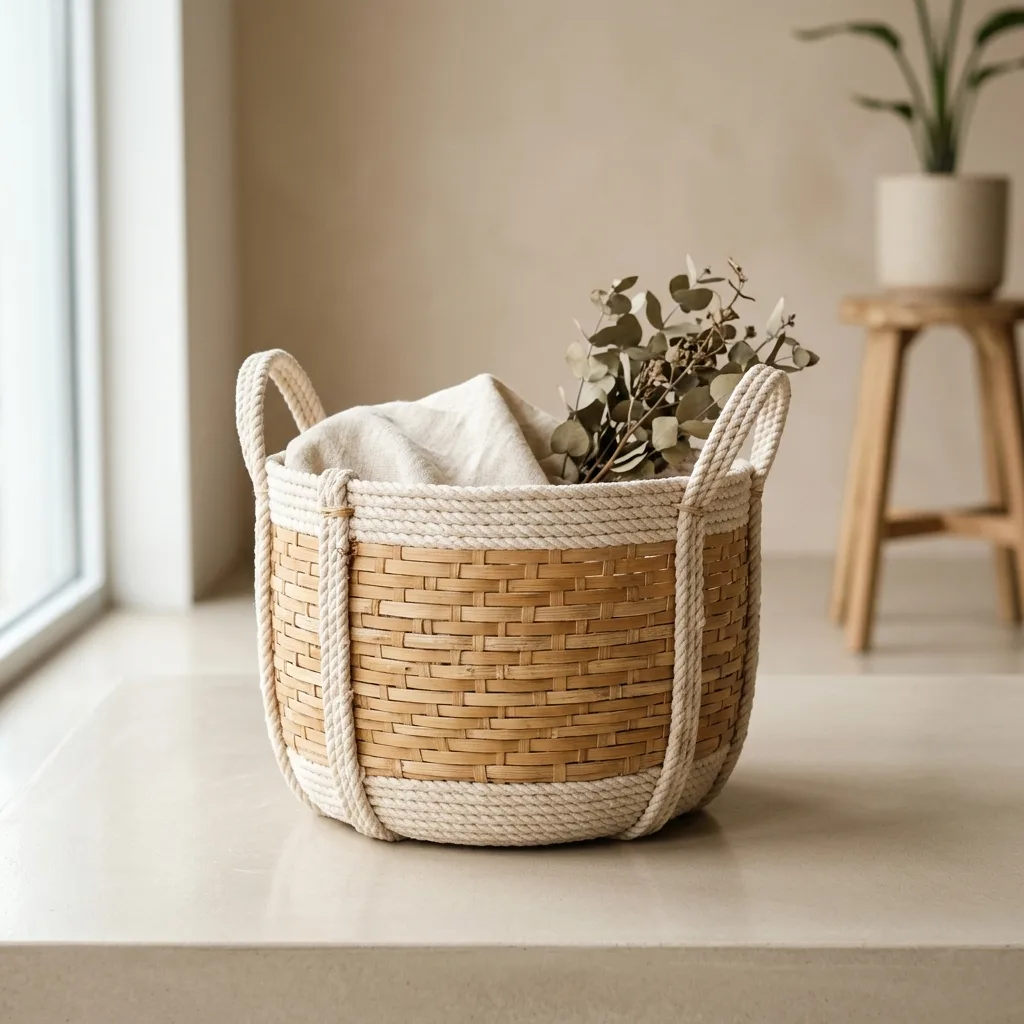 Bộ quà tặng du lịch sinh thái & văn phòng thân thiện môi trường từ mây tre đan